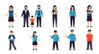 © Dik - Diverse Group of People Poses and Styles.