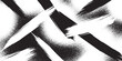 © HexaFrame - Abstract black diagonal brush strokes with grunge texture on a white background bold crossed paint marks distressed pattern brush stroke artistic expression modern art graphic texture diagonal