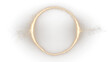 © denzelll - Golden circle with lightning effect on a transparent background showing an energetic design for use in various projects