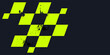 © ahmad - Racing background, sports race banner with dynamic grunge checkered shape ideal for sport themed events, racing posters, promotional flyers, cover, presentation backdrop and social media