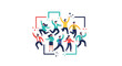 © jennifermasonia - Diverse People Celebrating Together.