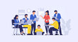 © resinpp - Business people working together office.