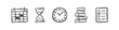 © liubomir118809 - Time Management and Planning Business Icons Set in Sketchy Doodle Style