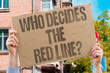 © AndriiKoval - 'Who Decides The Red Line?' Research examines authority behind global red line declarations in conflicts. REDLINE. REAL. DECIDE. MODERN. WAR.