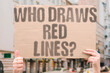 © AndriiKoval - 'Who Draws Red Lines?' research examines processes by which political red lines are set and enforced. REDLINE. REAL. DECIDE. MODERN. WAR.