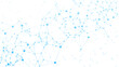 © JustPrint - A dynamic abstract digital network on a clean white background, featuring interconnected blue nodes and lines, representing global data, technology, and communication concepts.