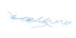 © Jones - Blue handwritten scribble signature line on white background in minimalist abstract style for logo design, branding identity, and web header template