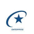 © Media - Enterprise company logo with star symbol.