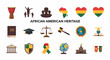 © Agung - African American Heritage Icons Symbols.