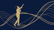© Neo GraphiqueX - Musical Echoes: A performer passionately delivers a song, with musical notes weaving around, creating an atmosphere of emotional expression and artistic flair.