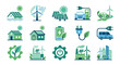 © Kaniz Fatema - ecology icons set