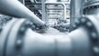 © PikePicture - Industrial pipeline system structure processing refinery complex