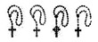 © gunzexx png and bg - rosary , Grunge brush distressed paint splatter vector set