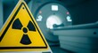 © Wool World - Radiation Warning Sign Near MRI Scanner in Medical Facility, Safety Precaution, Close-Up View of Diagnostic Environment