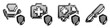 © Montaha Hossain - 3D icon bundle isometric style - insurance furniture, medical expenses insurance, outpatient insurance, and surgical insurance. Insurance icon collection and design. High quality.