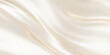 © Pixel Art - White silk satin fabric background with smooth flowing waves, soft luxurious texture, elegant golden accents, and shiny draped textile pattern design backdrop