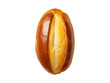 © Shanzida - A single golden brown bread roll with a crisp crust and fluffy white interior on transparent background