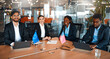 © Valerii Apetroaiei - Diplomatic negotiations between countries in the office