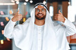 © Valerii Apetroaiei - Arab male businessman in office