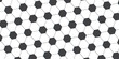 © ahmad - Football seamless pattern.Soccer ball texture. Black and white hexagons background.