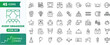 © Dopix - Event organizer icons set. Collection of line icons representing event planning, party, celebration, and organization services