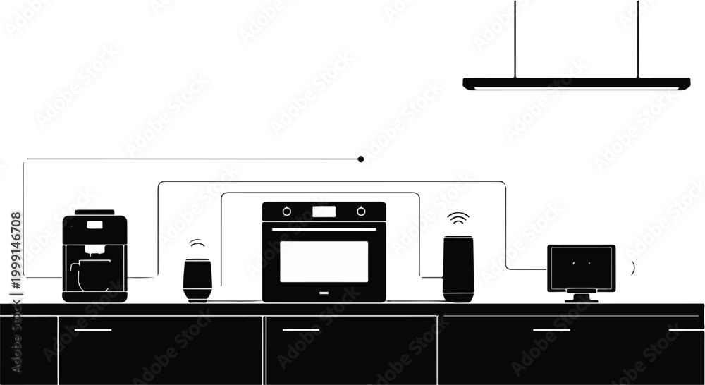 Integrated Smart Kitchen Ecosystem with Connected Appliances for ...
