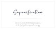 © ch - letter ink clean decorative brush lettering graphic simple artistic illustration border logo branding symbol font modern pen stylish text vector type background script minimal design wedding template