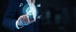 © MDzARTPRO - Digital business insights interactive analytics dashboard corporate office infographic visualization modern environment close-up view data-driven strategy
