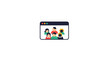 © Ibrahim - Diverse people in a browser window.