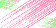 © Nurus - Abstract background with diagonal distressed grunge lines in vibrant pink and lime green on white. Energetic modern pattern for urban fashion and edgy designs