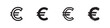 © liubomir118809 - Euro currency symbol icons set. European money and finance sign in various styles.