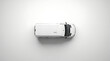 © TAMA - An aerial view of a white van on a plain surface from above.