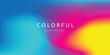 © HOSEN - Colorful modern abstract background with neon gradient. Dynamic color flow poster, banner. Vector illustration.eps 10