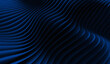 © Mifta - A soft blue with dark gradations and a series of curved lines or layers that resemble folds of fabric, sand dunes, or sound waves. This pattern creates a sense of depth and subtle movement.