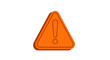 © Aku - Warning Sign with Exclamation Mark Symbol.