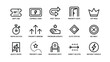 © MD HABIBUR - priority icons for fast track and quick access services