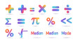© syukri - Colorful Mathematical Symbols and Icons.