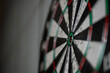 © TrueFrame Collective - Close up of dartboard showing scoring rings and bullseye, representing focus, precision, goal setting, and performance tracking. Useful for business strategy, target marketing, and success concepts