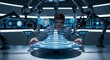 © HafizAbdullah - Scientist uses futuristic technology for research