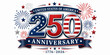 © Nipa - United states 250th anniversary celebration a patriotic design for america's semiquincentennial