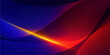 © ROZINA - Abstract blue background with flowing light waves and futuristic fractal lines creates a dark purple motion pattern design for a technology energy wallpaper backdrop