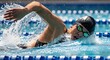 © Sumaiya - Swimmer competing in a pool race