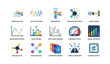 © Cali6ro - Spectroscopy and light analysis icons arranged on white background