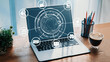 © InfiniteFlow - The concept of malware protection is vital for cybersecurity. This system provides robust virus protection, scanning for threats to ensure data safety and network security. Gist