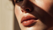 © Roman Luch - Close up portrait of beautiful woman face with dramatic light and shadows