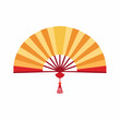© trisno - Traditional Japanese Fan with Tassel