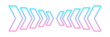 © sotejarts - This artwork showcases high-speed technology in motion in PNG format. A modern neon arrow design cuts through a transparent background, emitting a glowing light effect