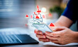 © weedezign - phishing mail steal private data, password for security breach by hacker scam tactics, fraud links, malware and digital crime methods for thieving sensitive infomation
