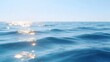 © 渊 李 - Ocean waves under clear sky