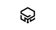© weah - Minimalist Hexagon Geometric Logo Design 1.